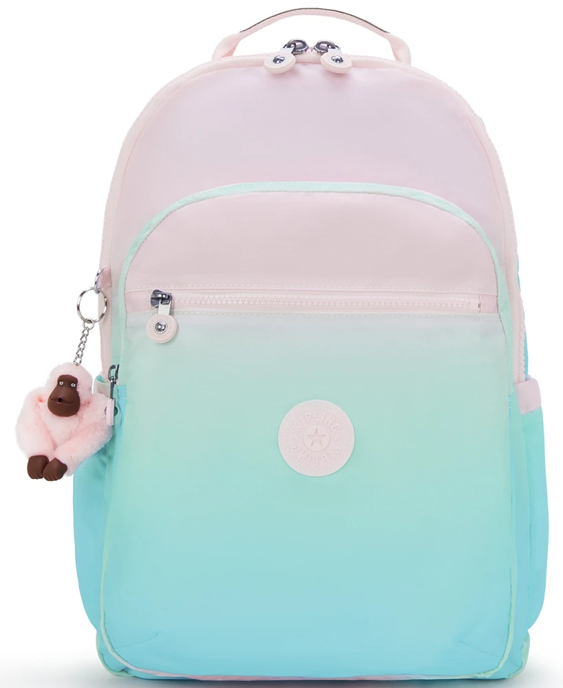 Kipling Seoul Lap Printed 15" Laptop Backpack