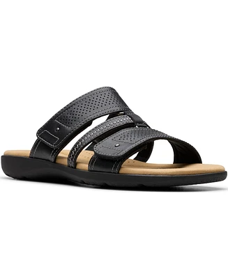 Clarks Collection Women's Elizabelle Ave Slip-On Flat Sandals