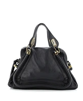 Pre-Owned Chloe Medium Paraty Top Handle Bag Leather