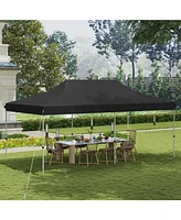 10 X 20 Ft Pop up Canopy Tent Foldable Portable Outdoor Gazebo with Carry Bag