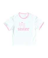 Bits & Bows Toddler Girls Sister Crewneck T-Shirt