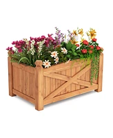 Slickblue Raised Garden Bed Drainage Holes for Patio Garden