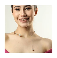 Sohi Pellet Lariat Necklace