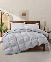 Unikome Medium Weight White Goose Down Feather Comforter