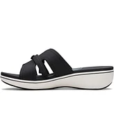 Clarks Cloudsteppers Women's Breeze Rae Mia Slip-On Flat Sandals