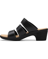 Clarks Collection Women's Emily2 Adella Block Heel Sandals