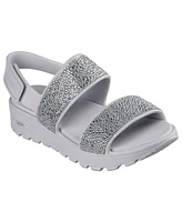 Skechers Women's Foamies: Arch Fit Footsteps - Elegance Platform Sandals from Finish Line