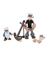 Boss Fight Studio Poopdeck Pappy Popeye Classics Wave 2 Collectible Action Figure – Highly Articulated Figurine with Accessories Including Alte