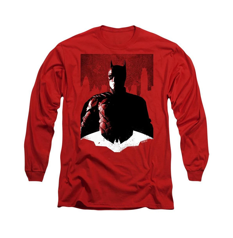 Batman Men's The Noir Long Sleeve Adult Tee / T-Shirt