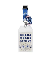 Disney Stitch Ohana Means Family Blue 22” Lanyard