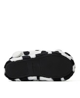 Dearfoams Men's Unisex Adult Animal Closed Back House Slipper - Christmas Santa
