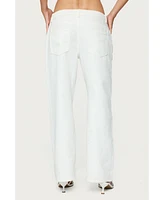 Edikted Women's Roman Low Rise Slouchy Jeans