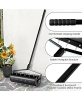 Gouun 21 Inch Manual Garden Aerator with Detachable Handle