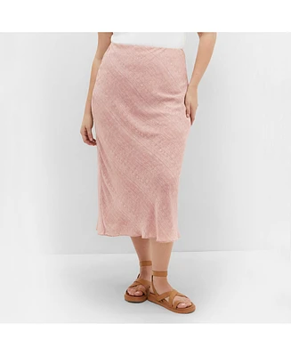 City Chic Plus Newberry Street Skirt