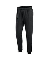 Nike Men's Black Milwaukee Brewers Big Tall Performance Travel Pants