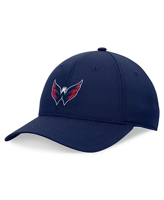 Fanatics Men's Navy Washington Capitals Front Office Ripstop Adjustable Hat