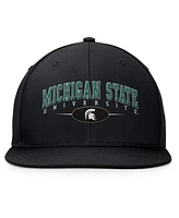 Top of the World Men's Black Michigan State Spartans Bullpen Snapback Hat