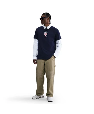 Nike Men's Navy Uswnt Crest T-Shirt