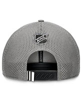 Fanatics Men's Gray Chicago Blackhawks Authentic Pro Home Ice Trucker Adjustable Hat