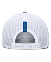 Fanatics Men's Heather Gray Seattle Sounders Fc Low Block Trucker Adjustable Hat