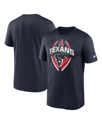 Nike Men's Navy Houston Texans Legend Icon Performance T-Shirt