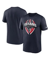 Nike Men's Navy Houston Texans Legend Icon Performance T-Shirt