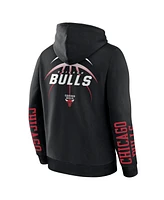Fanatics Men's Black Chicago Bulls Legacy Guard Pullover Hoodie