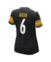 Nike Women's Patrick Queen Black Pittsburgh Steelers Game Player Jersey