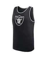 Logo Athletic Men's Black Las Vegas Raiders Unmatched Success Tank Top