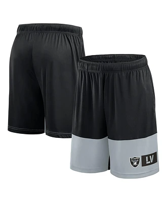 Logo Athletic Men's Black Las Vegas Raiders Best of the Shorts