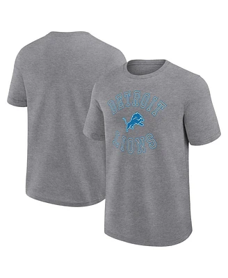 Logo Athletic Men's Heather Gray Detroit Lions Success T-Shirt
