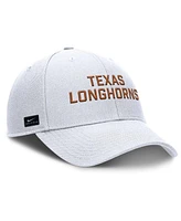 Nike Men's White Texas Longhorns Rise Practice Adjustable Hat