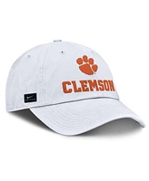 Nike Men's White Clemson Tigers 2025 Sideline Club Adjustable Hat