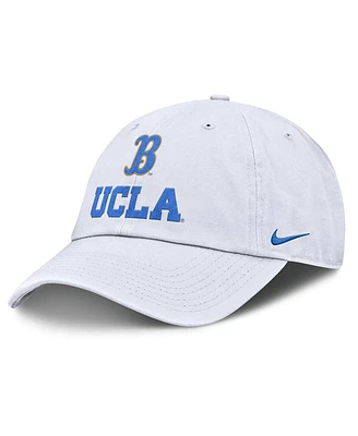 Nike Men's White Ucla Bruins 2025 Sideline Club Adjustable Hat