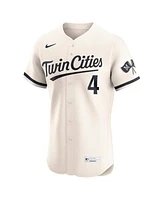 Nike Men's Carlos Correa Cream Minnesota Twins Alternate Elite Player Jersey