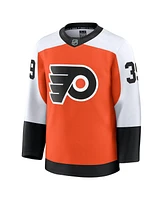 Fanatics Men's Matvei Michkov Orange Philadelphia Flyers Home Premium Jersey