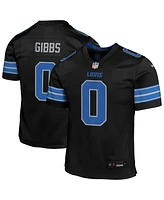 Nike Big Boys and Girls Jahmyr Gibbs Black Detroit Lions Alternate Game Jersey