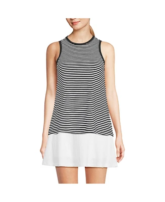 Lands' End Women's Power Performance Crewneck Tank Top
