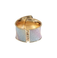 Sohi Crystal Ombre Cuff Bracelet