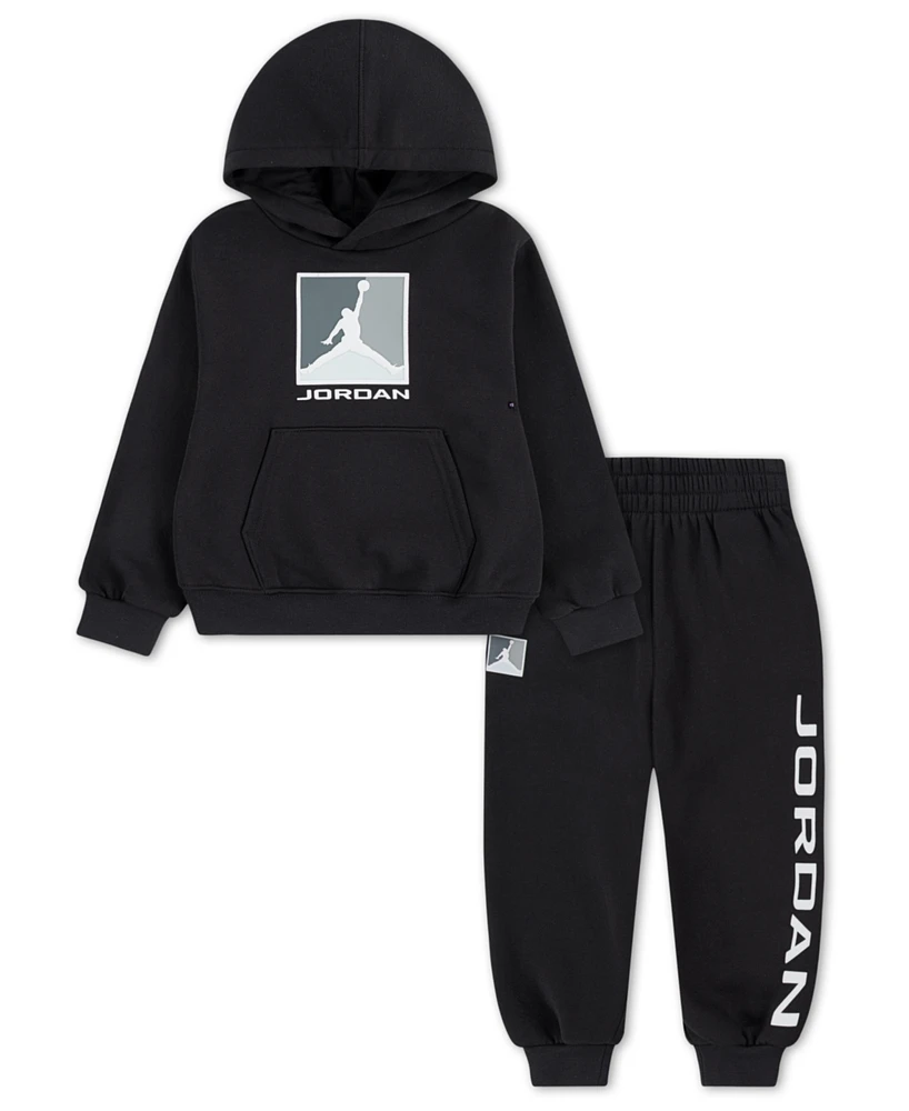 Jordan Toddler Boys 2-Piece Essentials Fleece Baseline Hoodie and Pants Set
