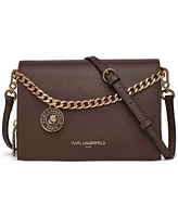 Karl Lagerfeld Paris Lourdes Crossbody with Chain Strap
