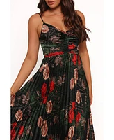 Petal and Pup Women's Naira Pleated Maxi Dress