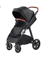 Slickblue Toddler Stroller Travel System With Bassinet Playard Combo Set
