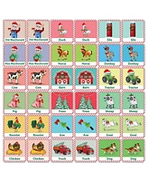 Old MacDonald's Farm Christmas Matching Game