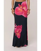Jluxlabel Women's Floral Radiance Maxi Skirt