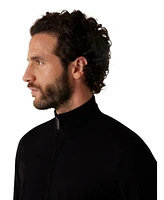 Guess Men's Fred Full Zipped Sweater