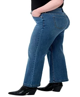 Seven7 Plus Bella Wide Leg Jeans