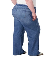 Seven7 Plus Denim Illusion Wide Leg Jeans