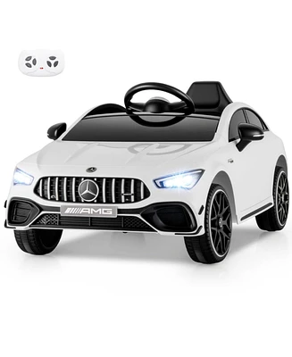 Mecale 12V Kids Ride on Car Mercedes-Benz Amg Cla 45 with Remote