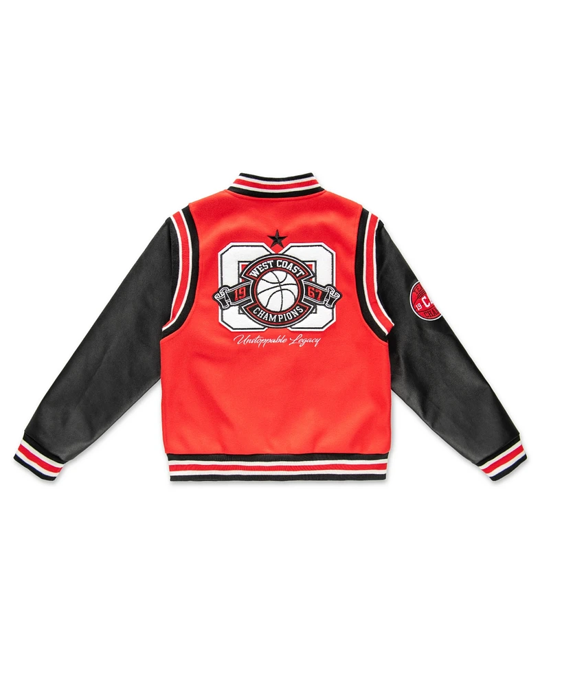 Ring of Fire Big Boys Stallion Woolen Varsity jacket